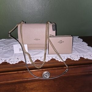 COACH BAG WITH MATCHING WALLET MINI KLARA